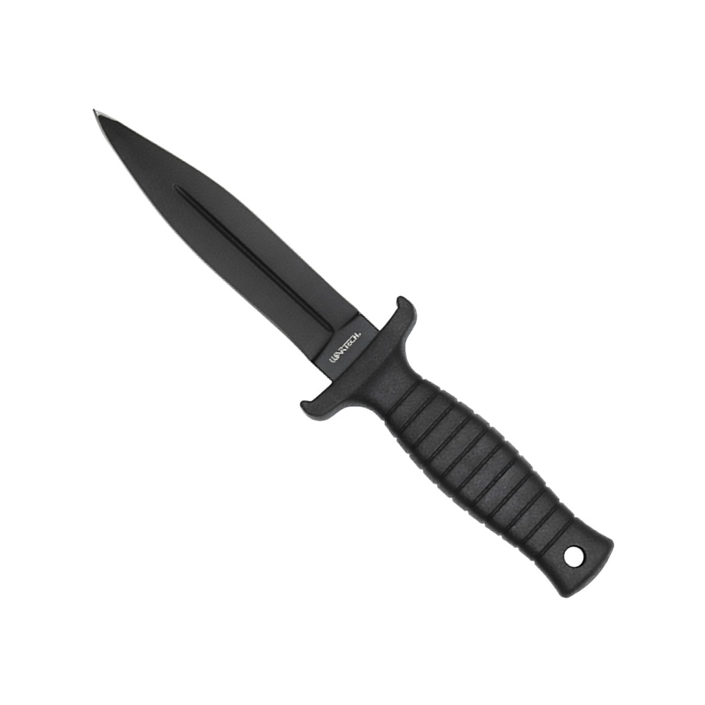 SAMPLE - Night Prowler Edge-Stealth Compact Fixed Blade Knife - Matte Black