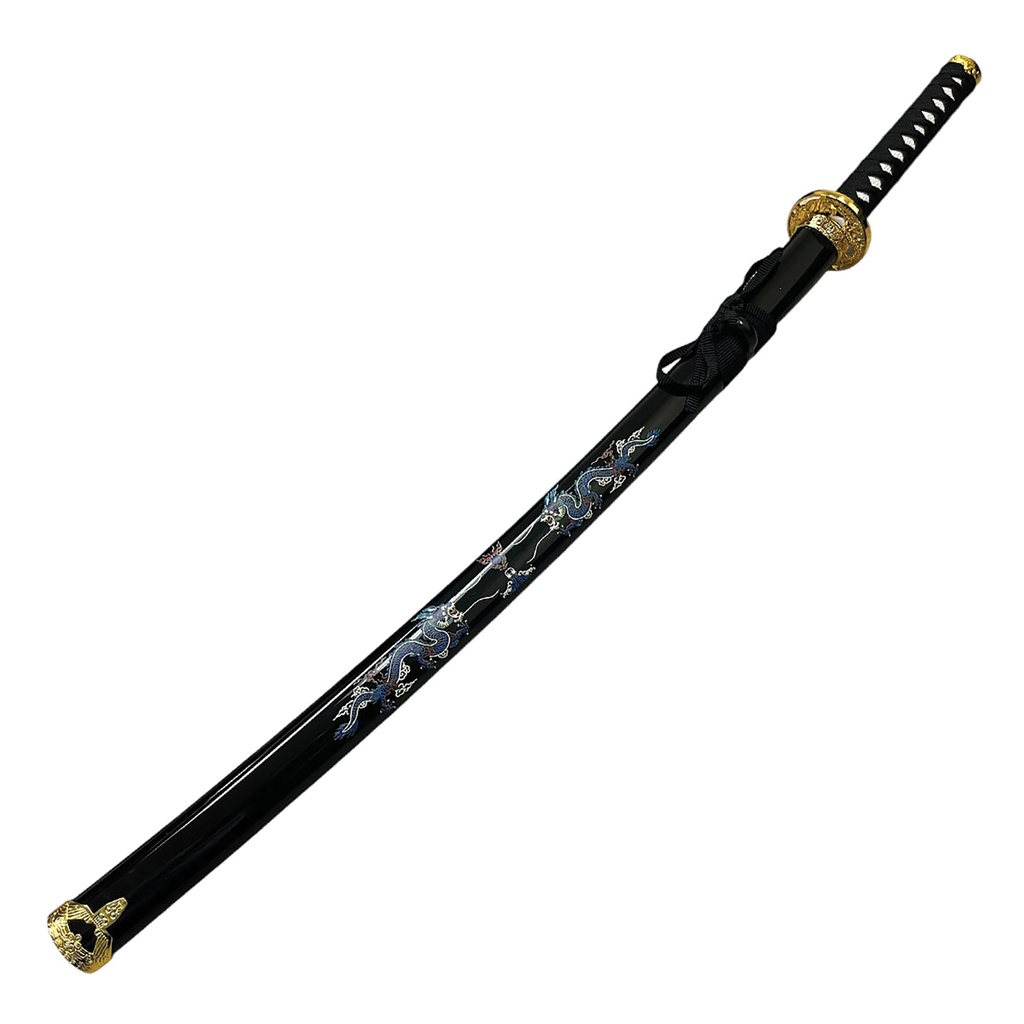 Dragonline Legend Katana Sword - Black Scabbard