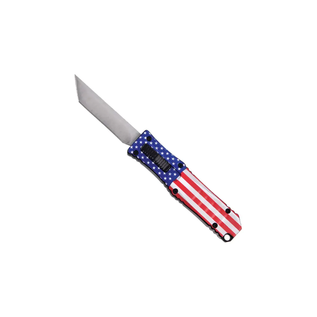 Patriot’s Snap Mini OTF Knife - USA Flag