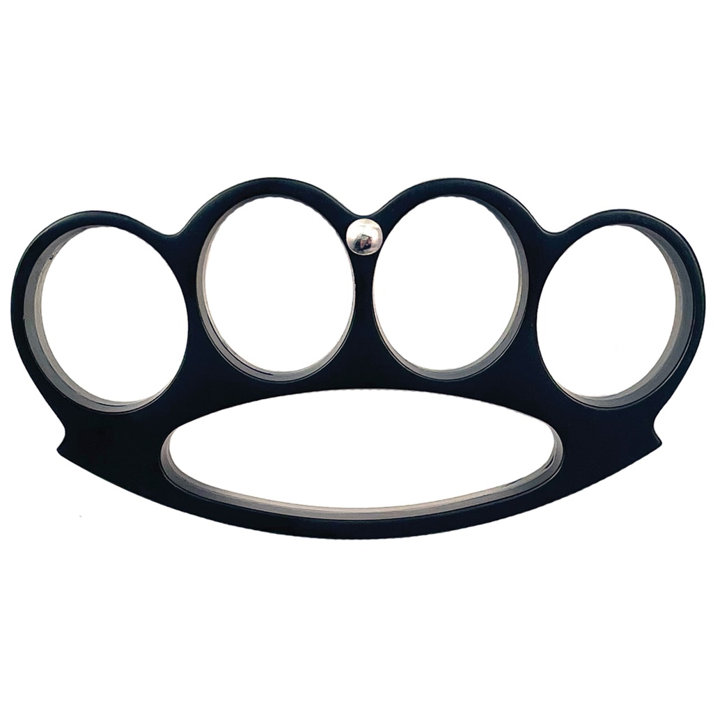 Wide-Frame Comfort Brass Knuckles - Midnight Black