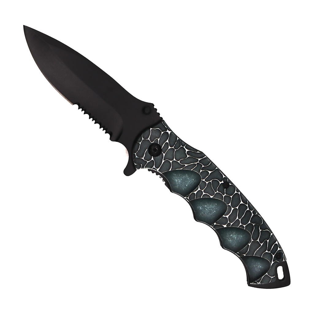 Spectral Grip Rapid-Deploy Spring Assisted Knife - Black
