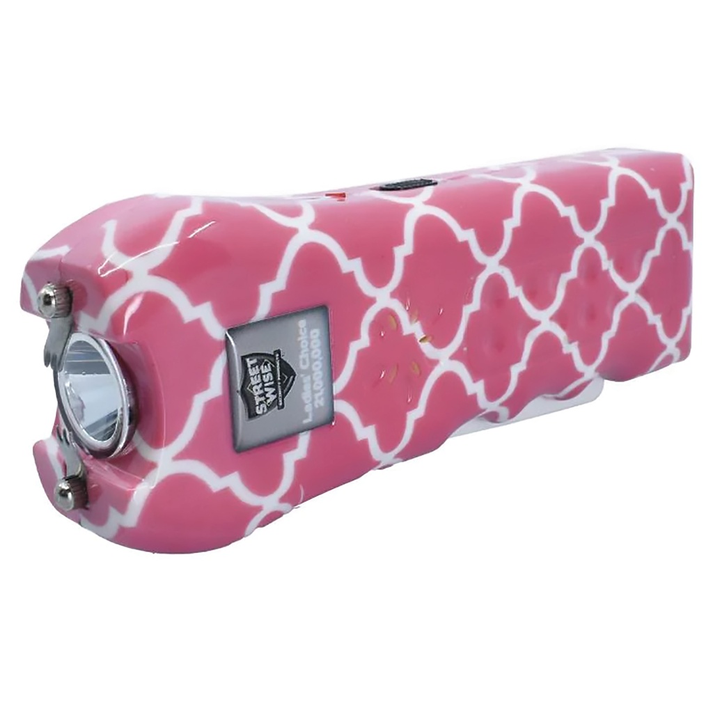 Rose Siren Squeeze-Ready Stun Gun - Designer Pink