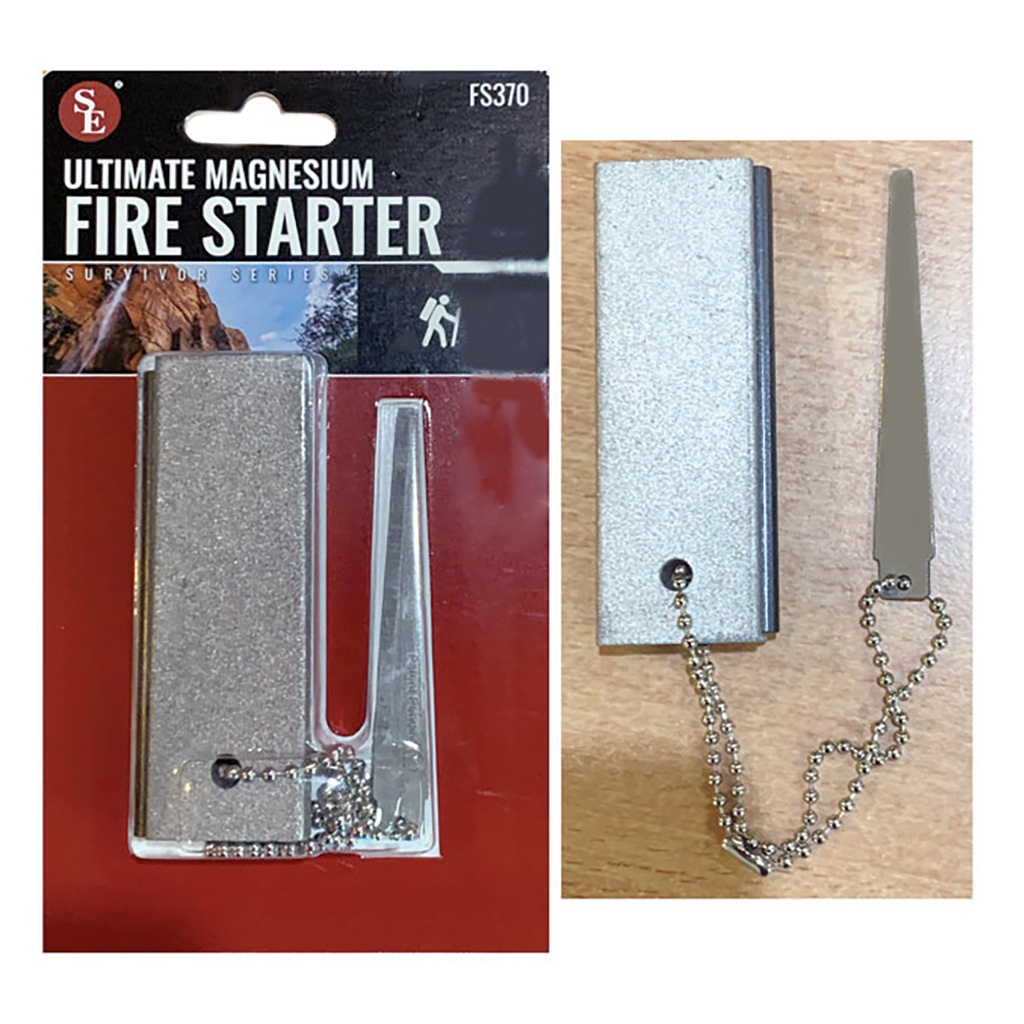 Storm Core All-Weather Fire Starter - Magnesium Silver
