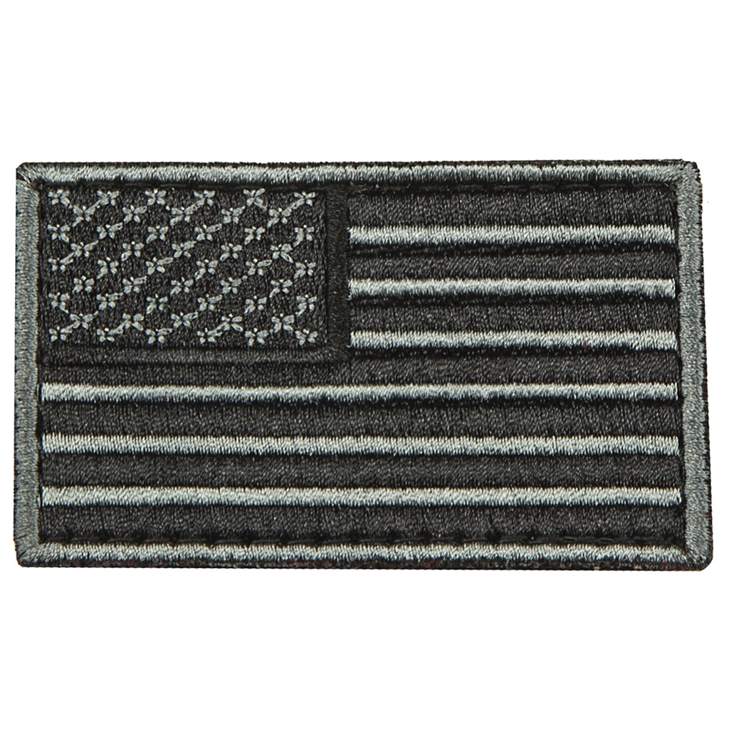 Shadow Banner Low-Profile Morale Patch - Black Embroidered