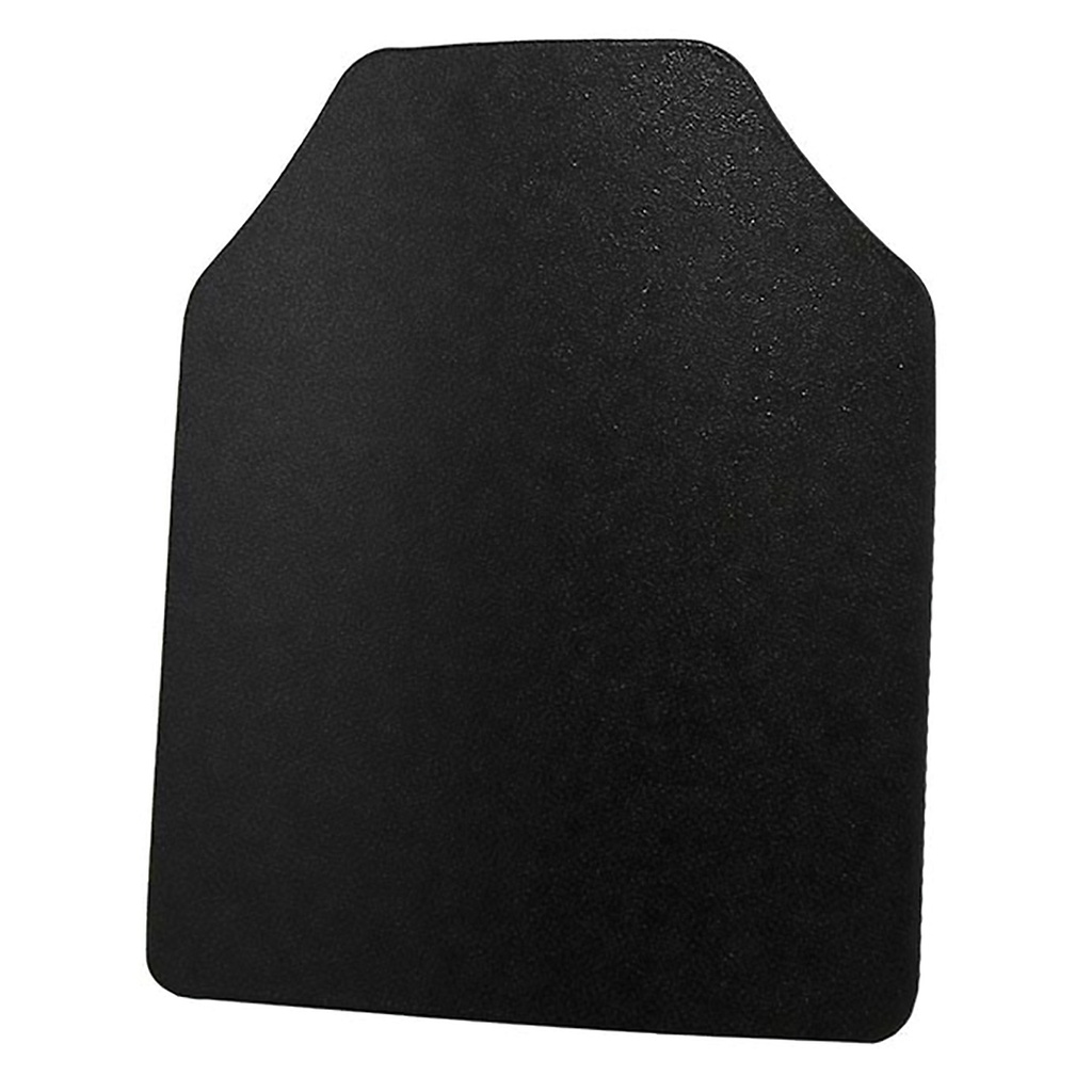 ArcFit UltraLight Mobility Shooter’s Cut Ballistic Plate - UHMWPE Black