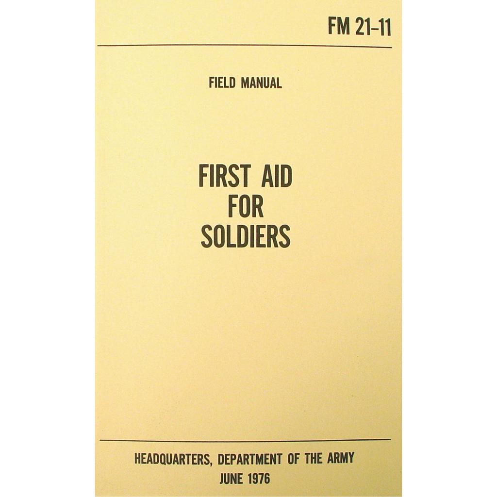 Barracks Lifesaver Reprint First Aid Manual - Yellow Cover