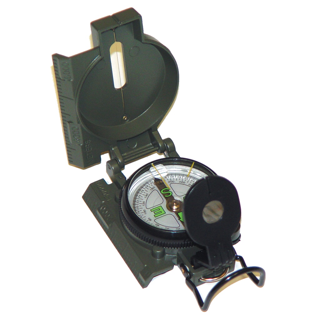 Fieldgrade March Precision Lensatic Compass - Military Green