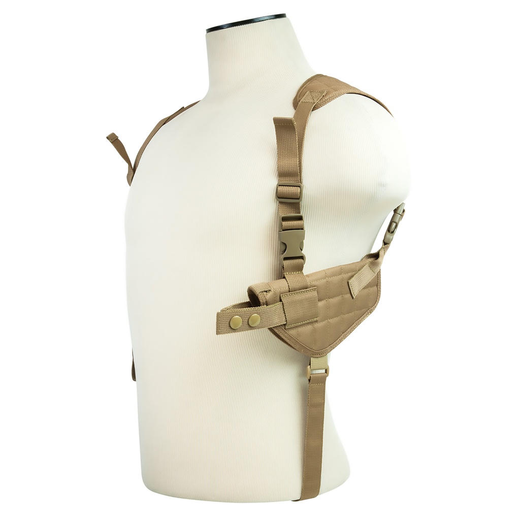 SteadyFrame Horizontal Shoulder Holster - Desert Tan
