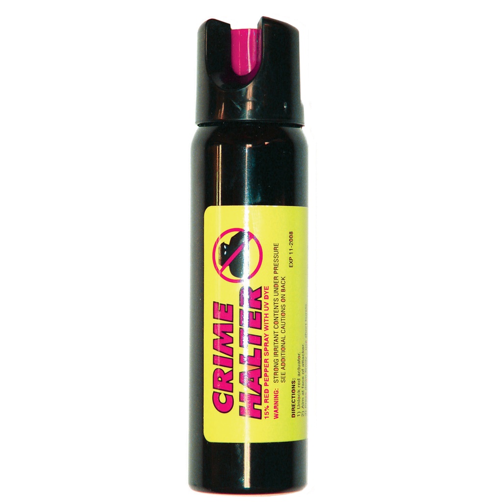Twist-Safe Home Guard Pepper Spray - Black