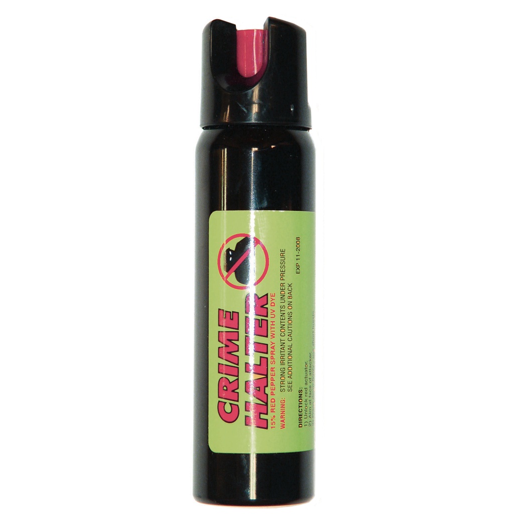 Signal Shield Indoor-Safe Foam Pepper Spray - Black Canister