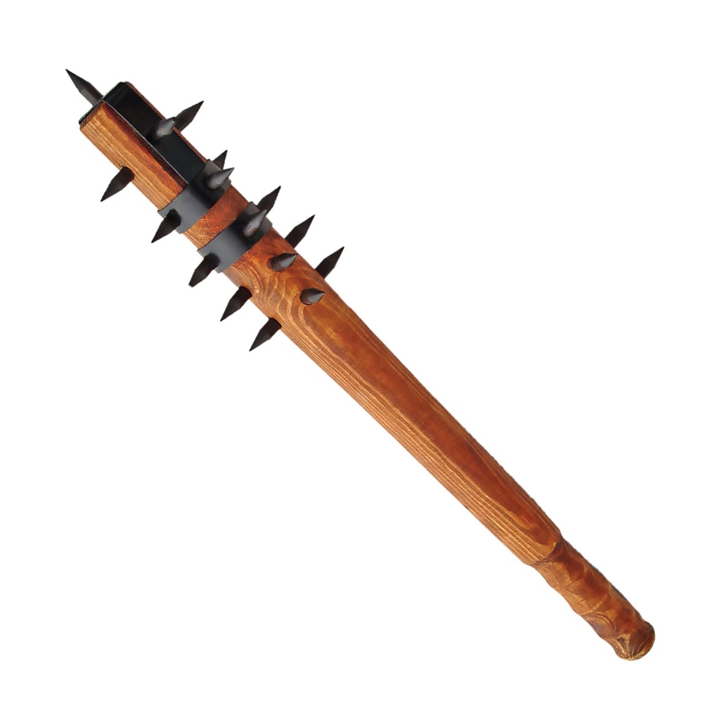 Blackthorn Crown Spiked Mace - Wood Handle