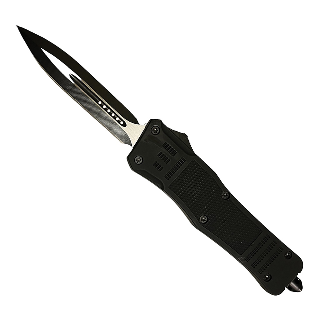 Shadow Dagger Quick-Deploy OTF Knife - Midnight Black