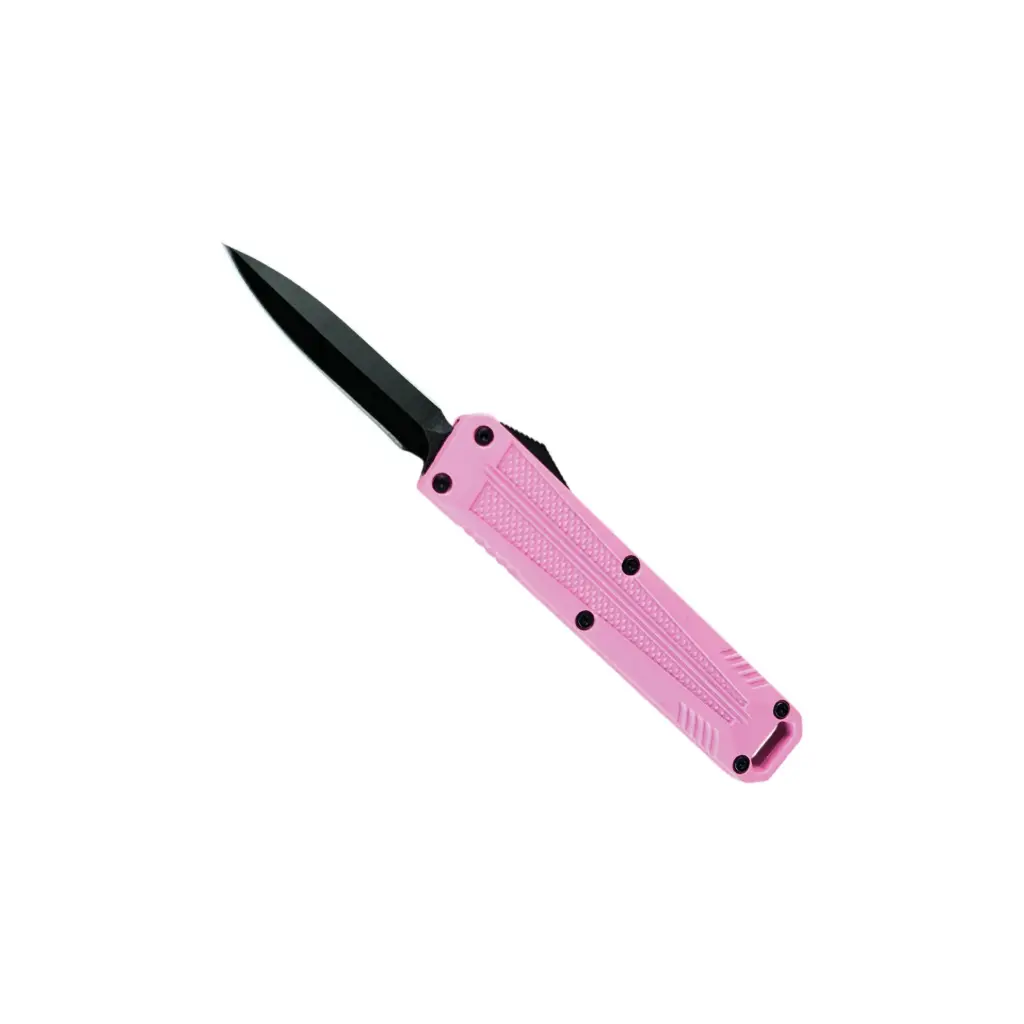 Blush Bolt Quick-Strike Mini OTF Knife - Pink