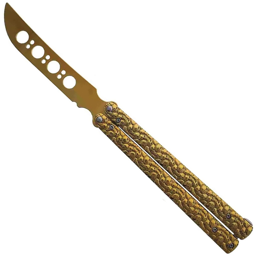 Catacomb Momentum XL Butterfly Knife Trainer - Gold