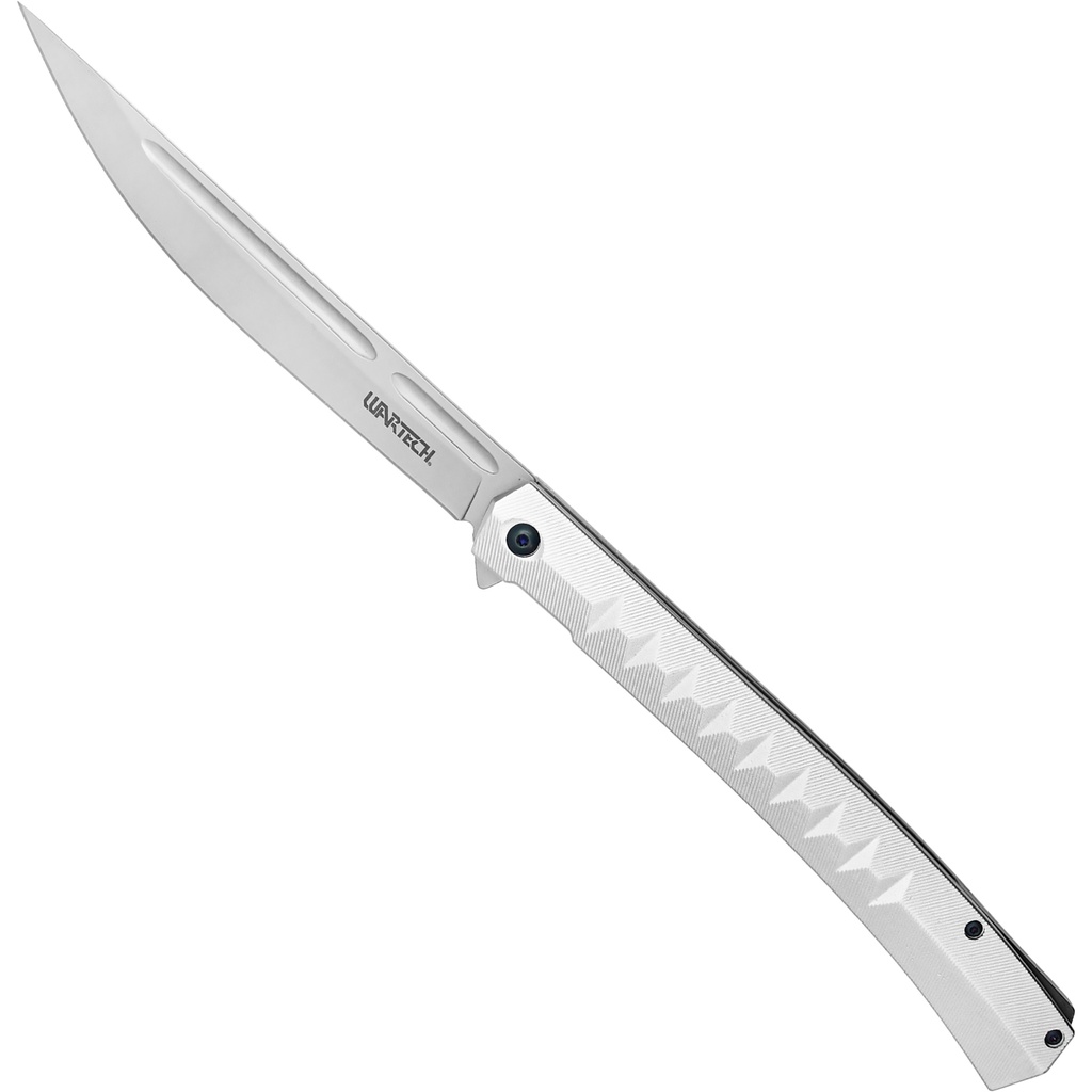 Frostbite Vector Quick-Flipper Spring Assisted Knife - Chrome Blue