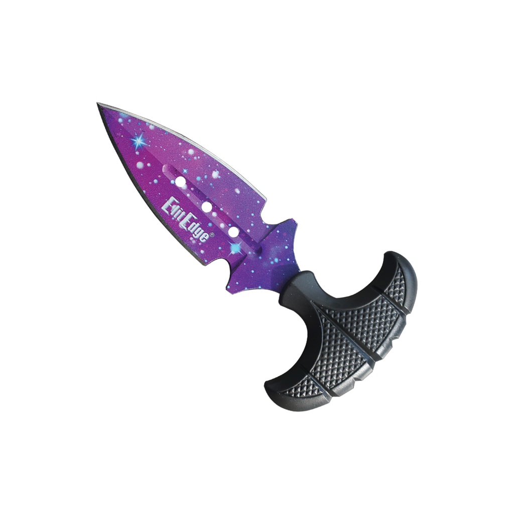 Orbit Guard Double-Edge Push Dagger - Galaxy Blade