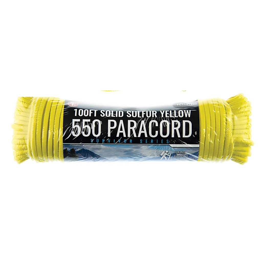 Signal Line Survivor 550 Paracord - Sulfur Yellow