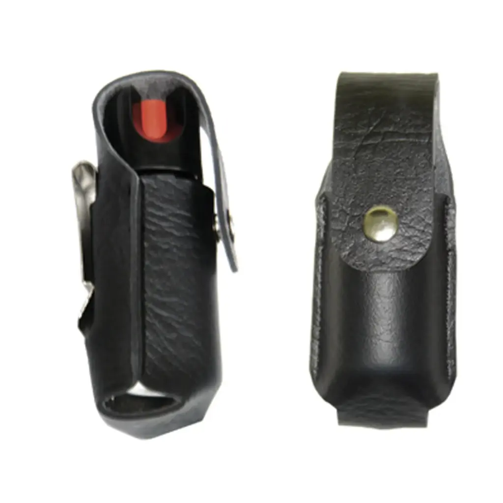 Silent Guardian Belt-Clip Pepper Spray Holster - Black