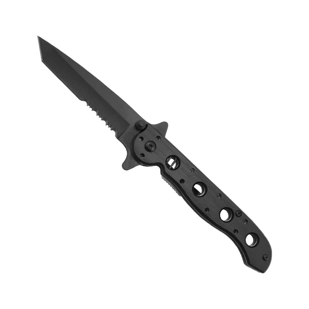 Blackout Skeleton Rapid-Deploy Assisted Opening Knife - Matte Black