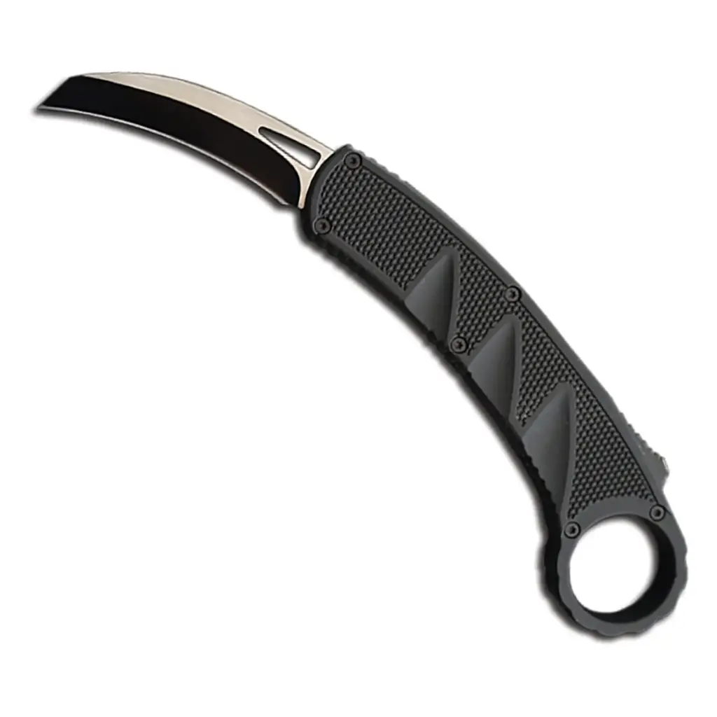 ArchAngel Ring-Lock Karambit OTF Knife - Midnight Black