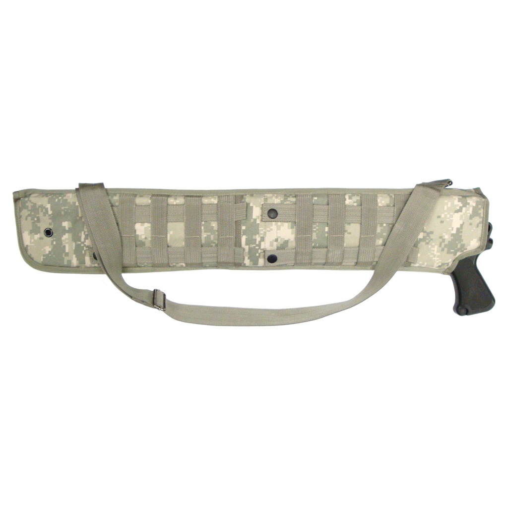 Operator-Grade MOLLE Shotgun Scabbard - Digital Camo