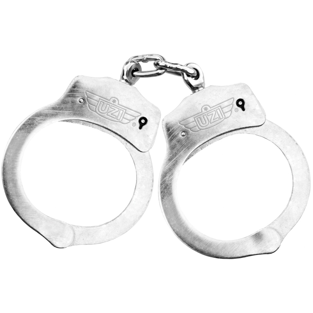 Command Link Double-Lock Duty Handcuffs - Silver Nickel