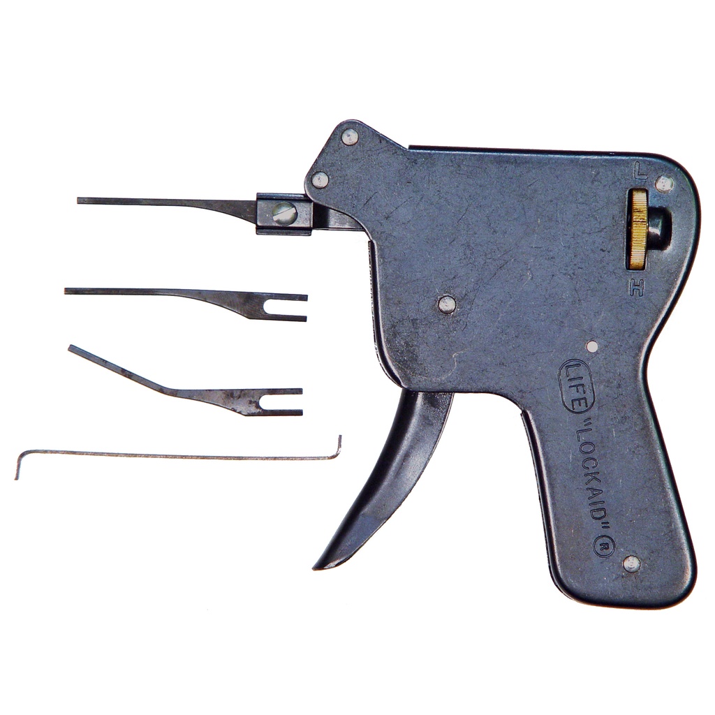 Precision Trigger Control Lock Pick Gun - Dark Steel