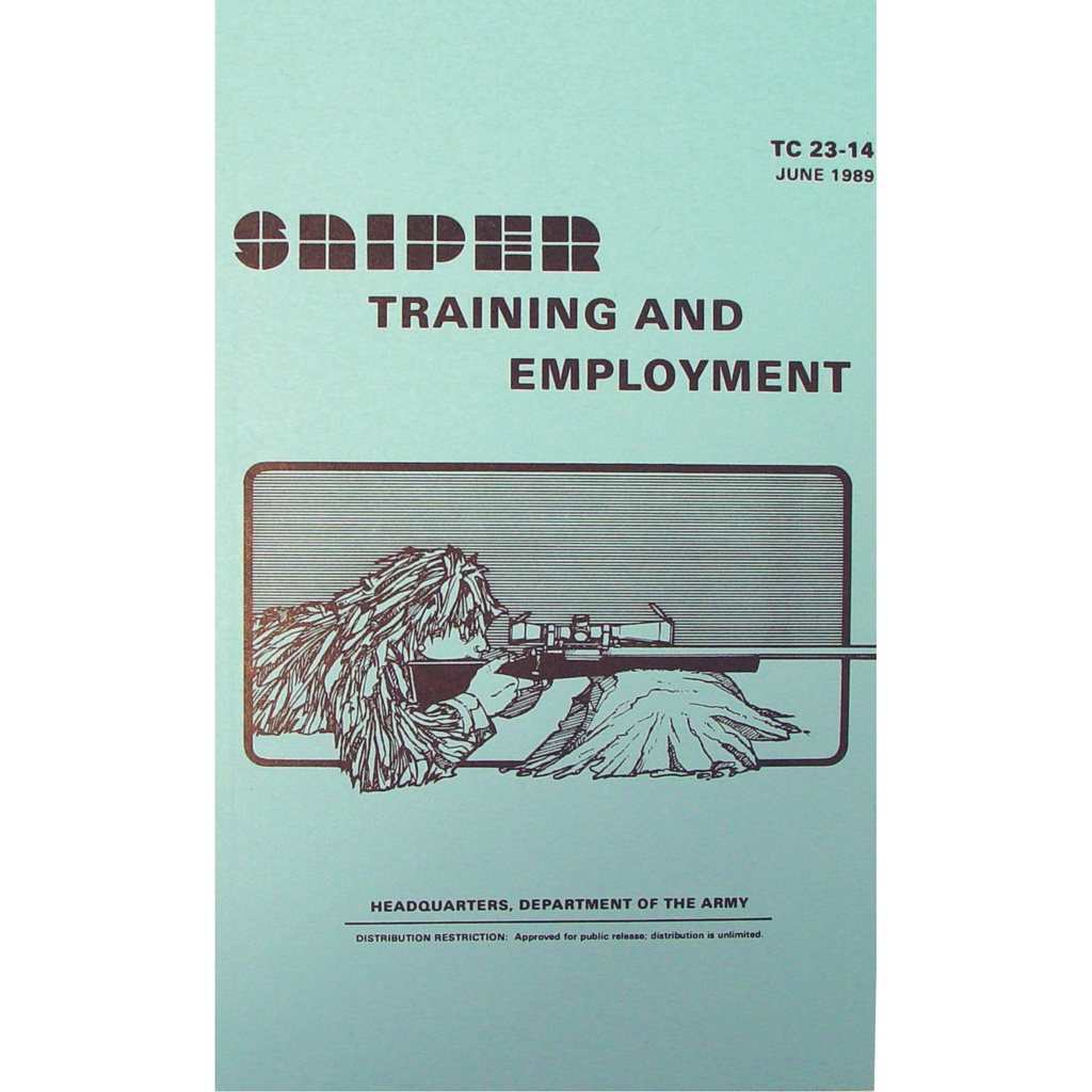 Official Doctrine Sniper Training Manual - Army Teal