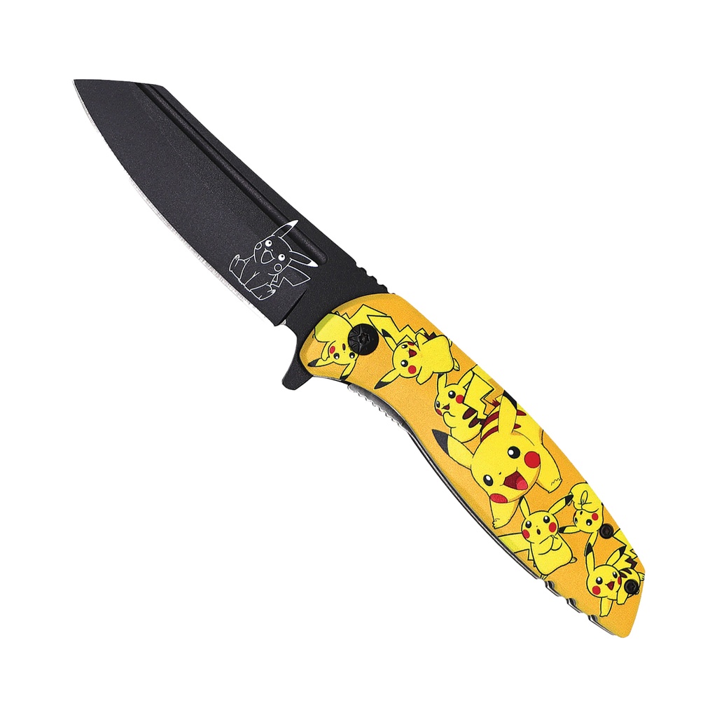 SAMPLE -Electric Spark Quick-Deploy Assisted Opening Knife - Printed Aluminum