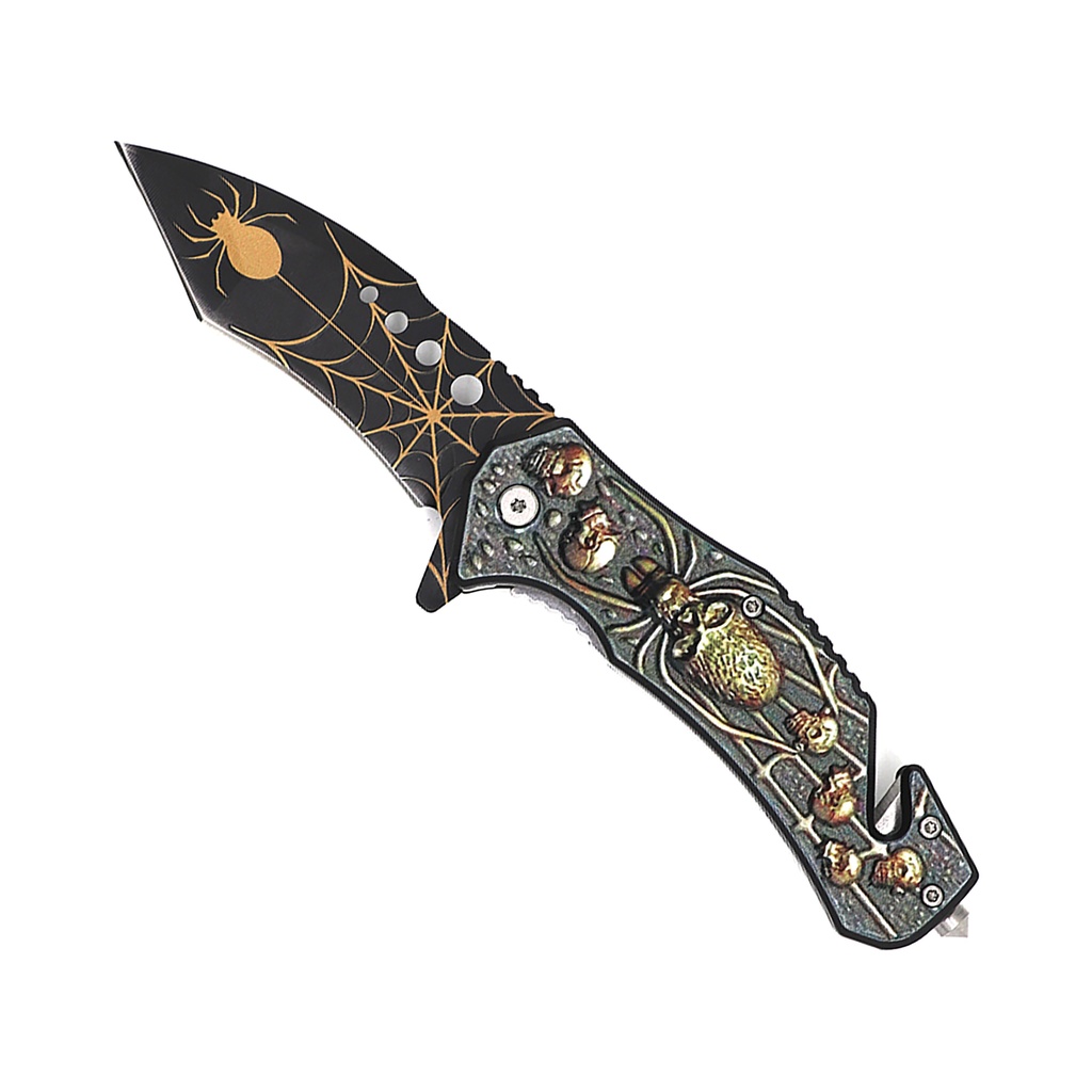 SAMPLE -Webstrike Fast-Action Assisted Opening Knife - Matte Black