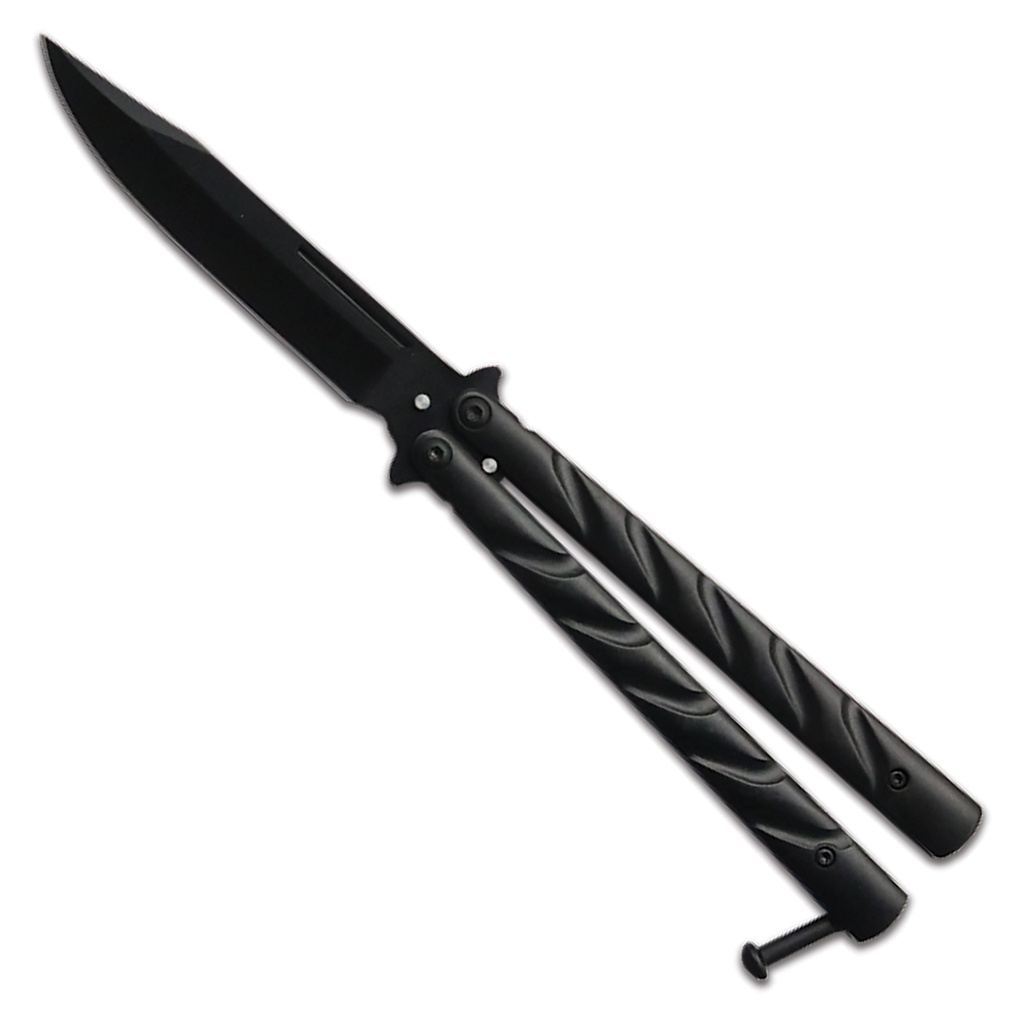 SAMPLE -Shadowline Balance Tactical Butterfly Knife - Matte Black