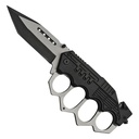 SAMPLE -Trench Guard Rescue-Ready Assisted Opening Knife - Midnight Black