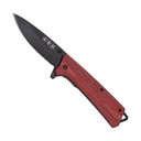 SAMPLE -Ember Etch Quick-Deploy Assisted Opening Knife - Red G10
