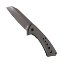SAMPLE -Lustrous Edge Quick-Deploy Spring-Assisted Knife - Gray Titanium Nitride