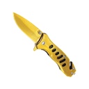 SAMPLE -Auric Pulse Quick-Deploy Assisted Opening Knife - Gold