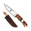 SAMPLE -Sunfield Heritage Full-Tang Hunting Knife - Yellow Bone