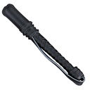 SAMPLE -Braided Loop Weighted Billy Club - Black Leather