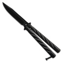 SAMPLE -Shadowline Balance Tactical Butterfly Knife - Matte Black