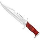 SAMPLE -Crimson Frontier Heritage Bowie Knife - Rosewood