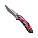 SAMPLE -Butterfly Bloom Spring-Assisted EDC Knife - Pink Stainless