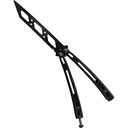 SAMPLE - Sleekflip Tanto Balance Butterfly Knife Trainer - Black