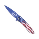 SAMPLE - Liberty 250 Commemorative Spring Assisted Knife - USA Flag