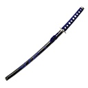 Azure Dragon Arc Fantasy Katana Sword - Blue & Black