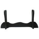 Silent Pedestal Single Sword Stand Display - Matte Black