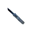 Patriot Shadow Mini OTF Knife - Gray Flag