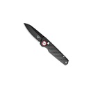 Redline Pulse Automatic EDC Knife - Carbon Fiber Black