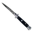 Godfather Heritage Stiletto Automatic Knife - Black Wood