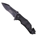 Blackout Stealth Spring Assisted EDC Knife - Matte Black