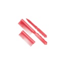 Back-Pocket Barber Disguise Comb Knife - Red Plastic