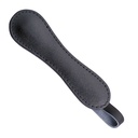 Nightwatch Loop-Control Leather Slapper - Black Leather